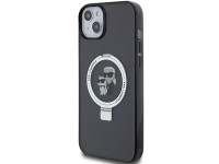 Soporte para anillos Karl Lagerfeld Funda MagSafe Karl&Choupette para iPhone 14 / 15 / 13 - negro Soporte para anillos Karl Lagerfeld Funda MagSafe Karl&Choupette para iPhone 14 / 15 / 13 - negro