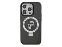 Suporte de anel Karl Lagerfeld, capa MagSafe Karl&Choupette para iPhone 14 Pro - preta Suporte de anel Karl Lagerfeld, capa MagSafe Karl&Choupette para iPhone 14 Pro - preta