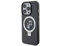Karl Lagerfeld KLHMP15XHMRSKCK iPhone 15 Pro Max 6.7" negro/negro estuche rígido Soporte de anillo K Karl Lagerfeld KLHMP15XHMRSKCK iPhone 15 Pro Max 6.7" negro/negro estuche rígido Soporte de anillo K