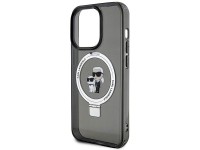 Karl Lagerfeld KLHMP15XHMRSKCK iPhone 15 Pro Max 6.7" negro/negro estuche rígido Soporte de anillo K Karl Lagerfeld KLHMP15XHMRSKCK iPhone 15 Pro Max 6.7" negro/negro estuche rígido Soporte de anillo K