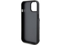 Karl Lagerfeld Saffiano Cardslots and Stand Monogram Ikonik Patch case for iPhone 15 - black Karl Lagerfeld Saffiano Cardslots and Stand Monogram Ikonik Patch case for iPhone 15 - black