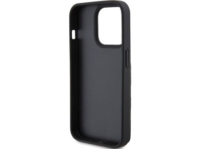 Karl Lagerfeld Saffiano Cardslots and Stand Monogram Ikonik Patch case for iPhone 15 Pro - black Karl Lagerfeld Saffiano Cardslots and Stand Monogram Ikonik Patch case for iPhone 15 Pro - black