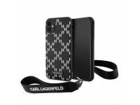 Karl Lagerfeld KLHCN61SAKLMBSK iPhone 11 / Xr 6.1" negro/negro estuche rígido Monogram Losange Saffi Karl Lagerfeld KLHCN61SAKLMBSK iPhone 11 / Xr 6.1" negro/negro estuche rígido Monogram Losange Saffi