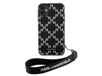 Karl Lagerfeld KLHCN61SAKLMBSK iPhone 11 / Xr 6.1" negro/negro estuche rígido Monogram Losange Saffi Karl Lagerfeld KLHCN61SAKLMBSK iPhone 11 / Xr 6.1" negro/negro estuche rígido Monogram Losange Saffi