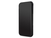 Funda r�gida negra Karl Lagerfeld KLHCN61G2CPK para iPhone 11/Xr de 6,1" con parche Glitter Choupett