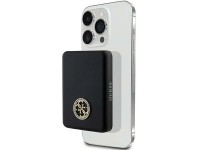 Bater�a externa Guess MagSafe 4G con logotipo met�lico strassed, carga por inducci�n, 5W, 3000mAh - 