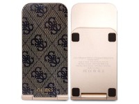 Guess 4G Pattern MagSafe foldable 2in1 15W inductive charger - brown Guess 4G Pattern MagSafe foldable 2in1 15W inductive charger - brown