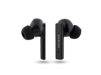 Guess Bluetooth headphones GUTWSSU20ALEGK TWS + docking station black/black Printed Logo