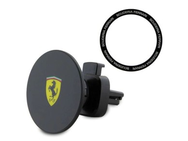 Soporte magn�tico Ferrari FECHMMAK para parrilla, negro/negro, colecci�n 2023 MagSafe
