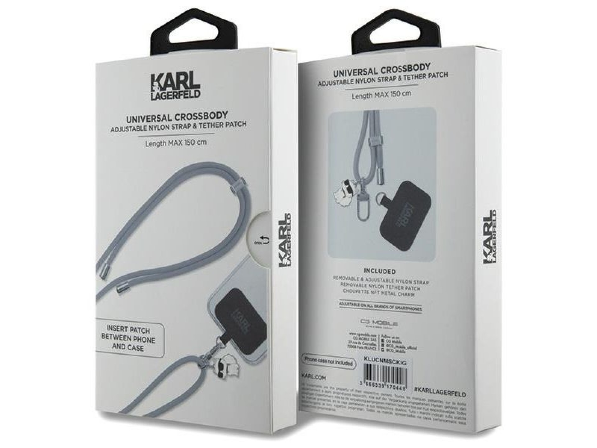 Karl Lagerfeld KLUCNMSCKIG Universal CBDY Cord case - black