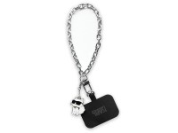 Karl Lagerfeld KLUCHCSKPK Universal Universal Hand Strap Choupette case - silver Karl Lagerfeld KLUCHCSKPK Universal Universal Hand Strap Choupette case - silver