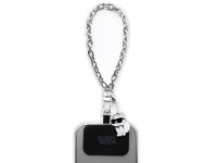 Karl Lagerfeld KLUCHCSKPK Universal Universal Hand Strap Choupette case - silver Karl Lagerfeld KLUCHCSKPK Universal Universal Hand Strap Choupette case - silver