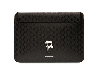 Karl Lagerfeld Saffiano Monogram Ikonik case for a 14" laptop - black Karl Lagerfeld Saffiano Monogram Ikonik case for a 14" laptop - black