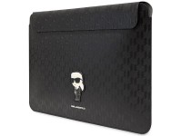 Karl Lagerfeld Saffiano Monogram Ikonik case for a 14" laptop - black Karl Lagerfeld Saffiano Monogram Ikonik case for a 14" laptop - black