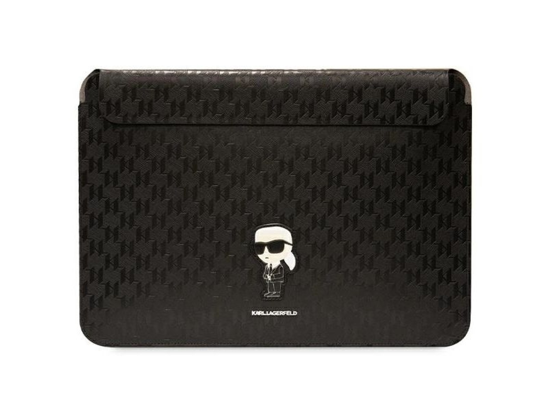 Capa Karl Lagerfeld Saffiano Monogram Ikonik para laptop de 16