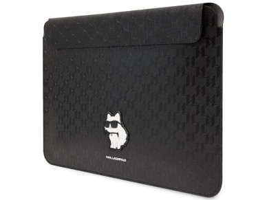 Karl Lagerfeld Saffiano Monogram Choupette case for a 14" laptop - black Karl Lagerfeld Saffiano Monogram Choupette case for a 14" laptop - black