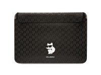 Karl Lagerfeld Saffiano Monogram Choupette case for a 16" laptop - black Karl Lagerfeld Saffiano Monogram Choupette case for a 16" laptop - black