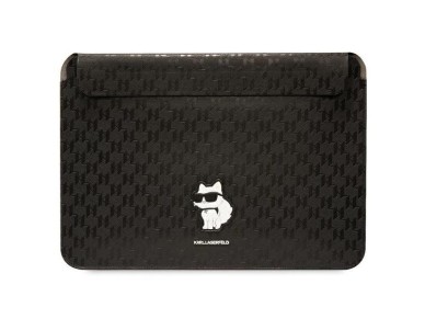 Karl Lagerfeld Saffiano Monogram Choupette case for a 16" laptop - black Karl Lagerfeld Saffiano Monogram Choupette case for a 16" laptop - black