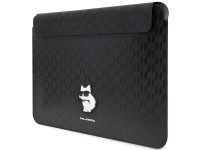 Karl Lagerfeld Saffiano Monogram Choupette case for a 16" laptop - black Karl Lagerfeld Saffiano Monogram Choupette case for a 16" laptop - black