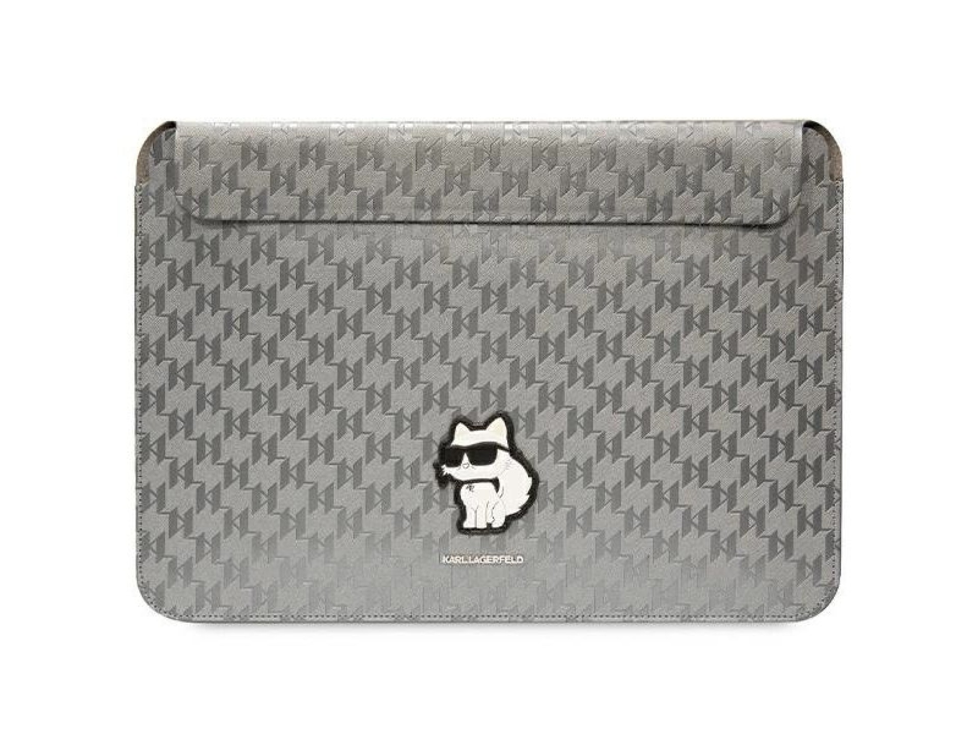 Funda Karl Lagerfeld Saffiano Monogram Choupette para portátil de 14