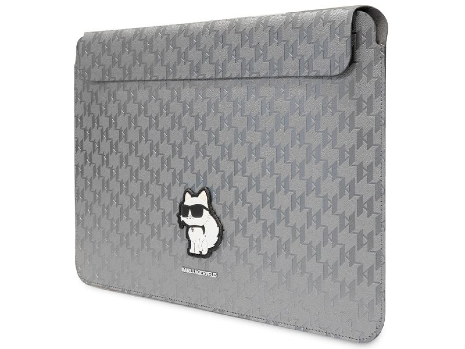 Funda Karl Lagerfeld Saffiano Monogram Choupette para portátil de 14