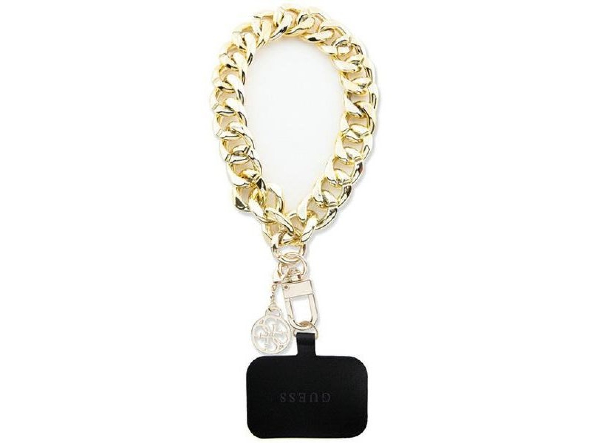 Correa universal grande para teléfono Guess GUOUCBMC4MD - Dorada
