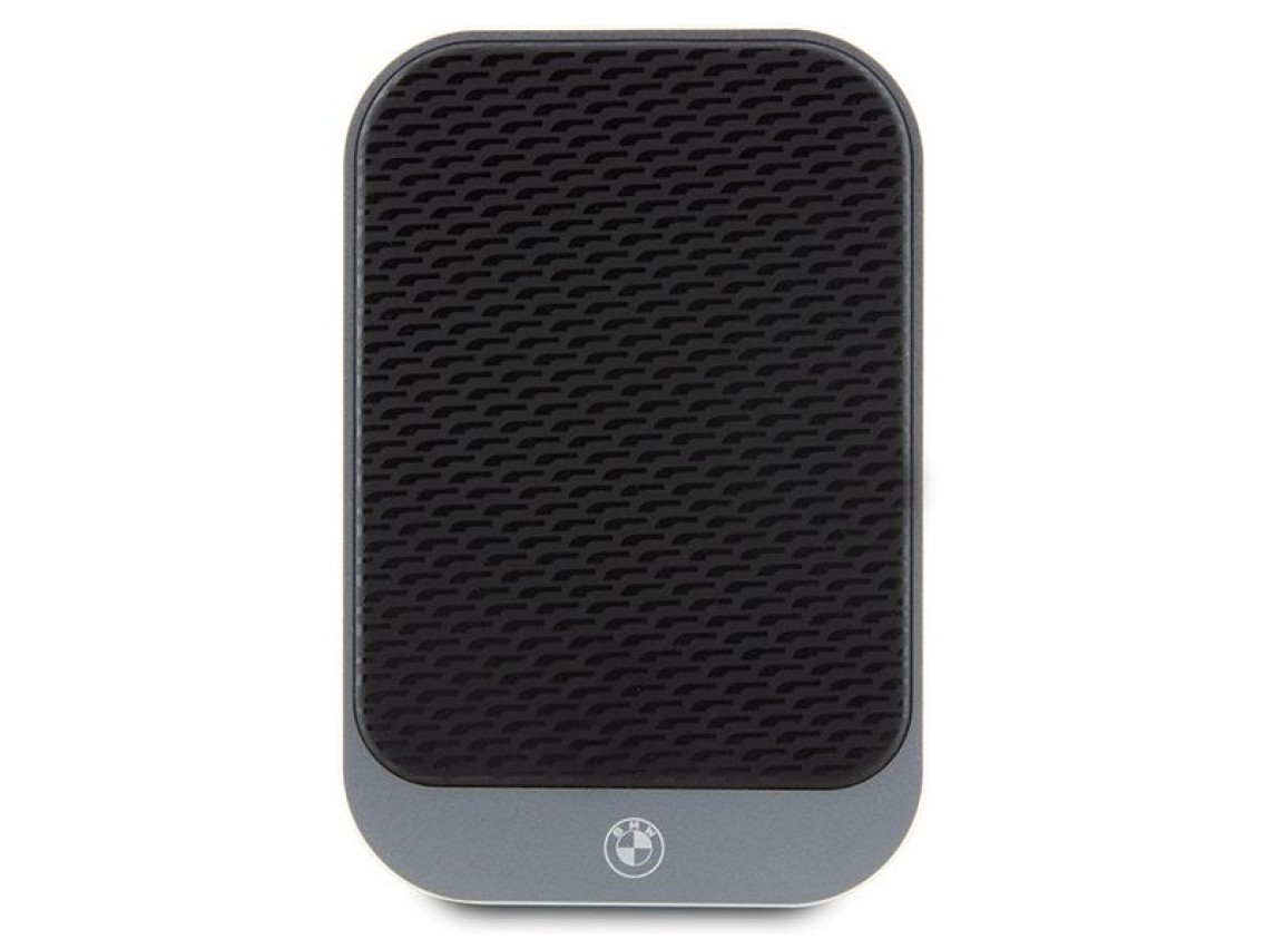 Suporte de indu��o BMW BMMWCCDTPK 15W para vidro/grade, preto/preto, MagSafe Signature Edition