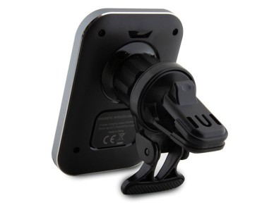 Suporte de indução BMW BMMWCCDTPK 15W para vidro/grade, preto/preto, MagSafe Signature Edition Suporte de indução BMW BMMWCCDTPK 15W para vidro/grade, preto/preto, MagSafe Signature Edition