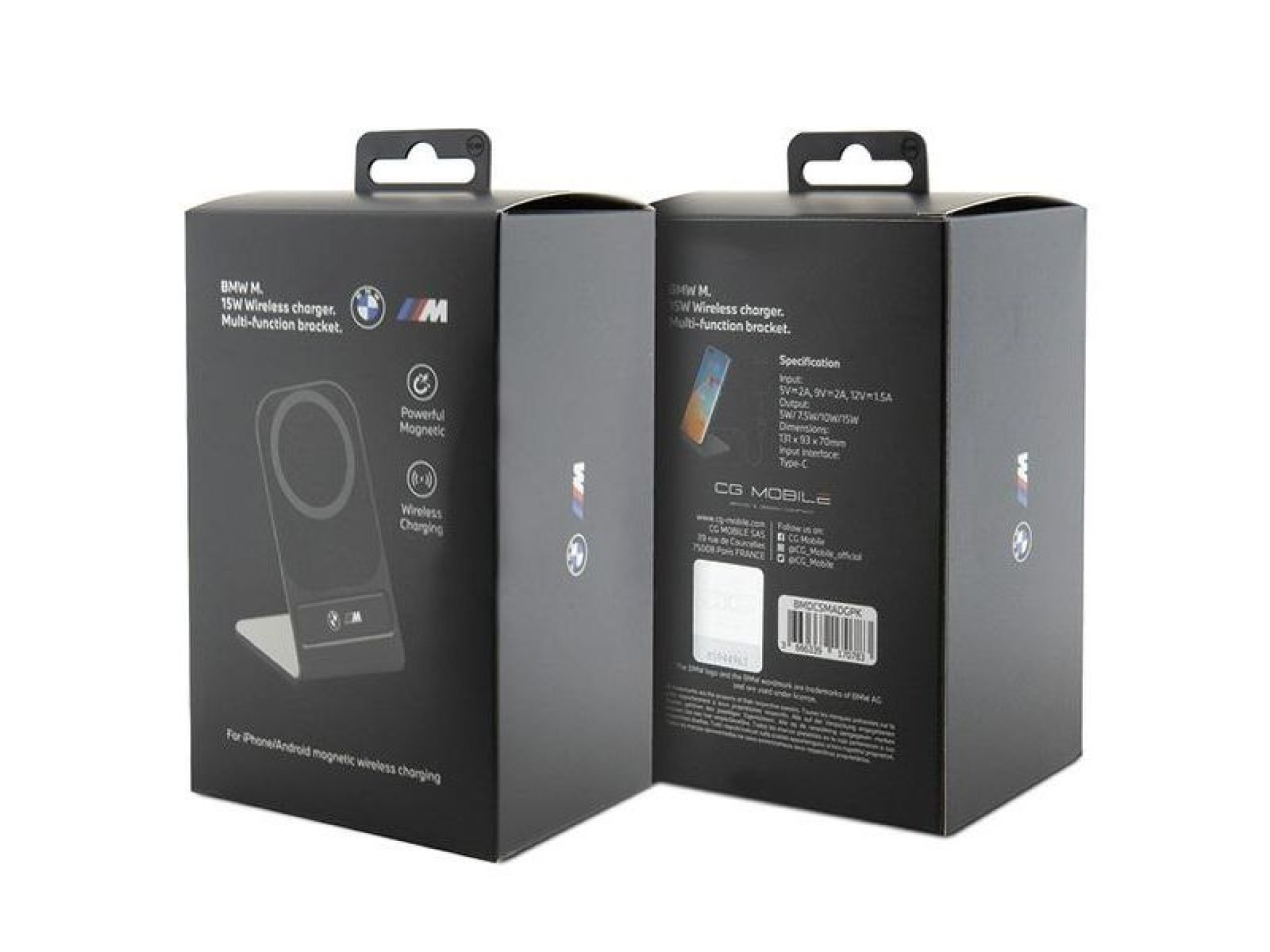 BMW nice. induction BMDCSMADGPK 15W black/black M Edition MagSafe