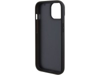 BMW Leather Hot Stamp case for iPhone 15 Plus - black BMW Leather Hot Stamp case for iPhone 15 Plus - black