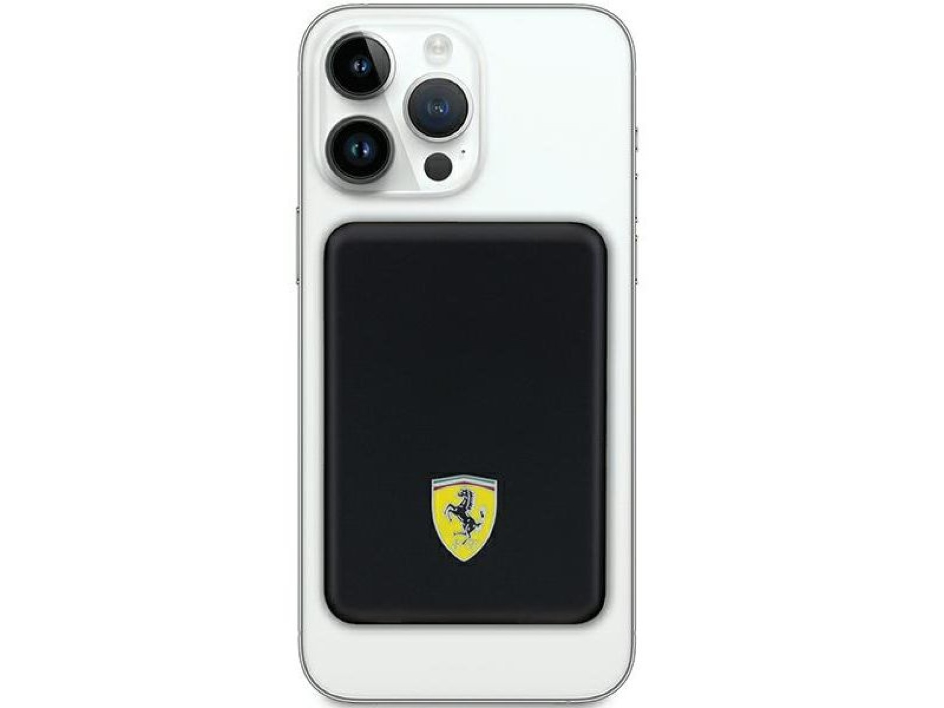 Powerbank Ferrari Metal Logo MagSafe 15W 5000mAh - negro