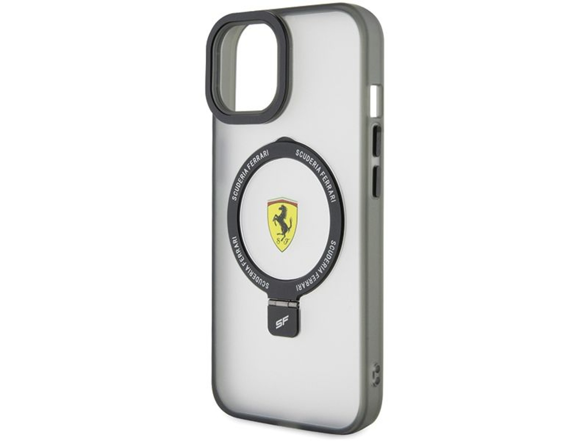 Ferrari Ring Stand 2023 Collection MagSafe Case for iPhone 15 Plus / 14 Plus - Transparent