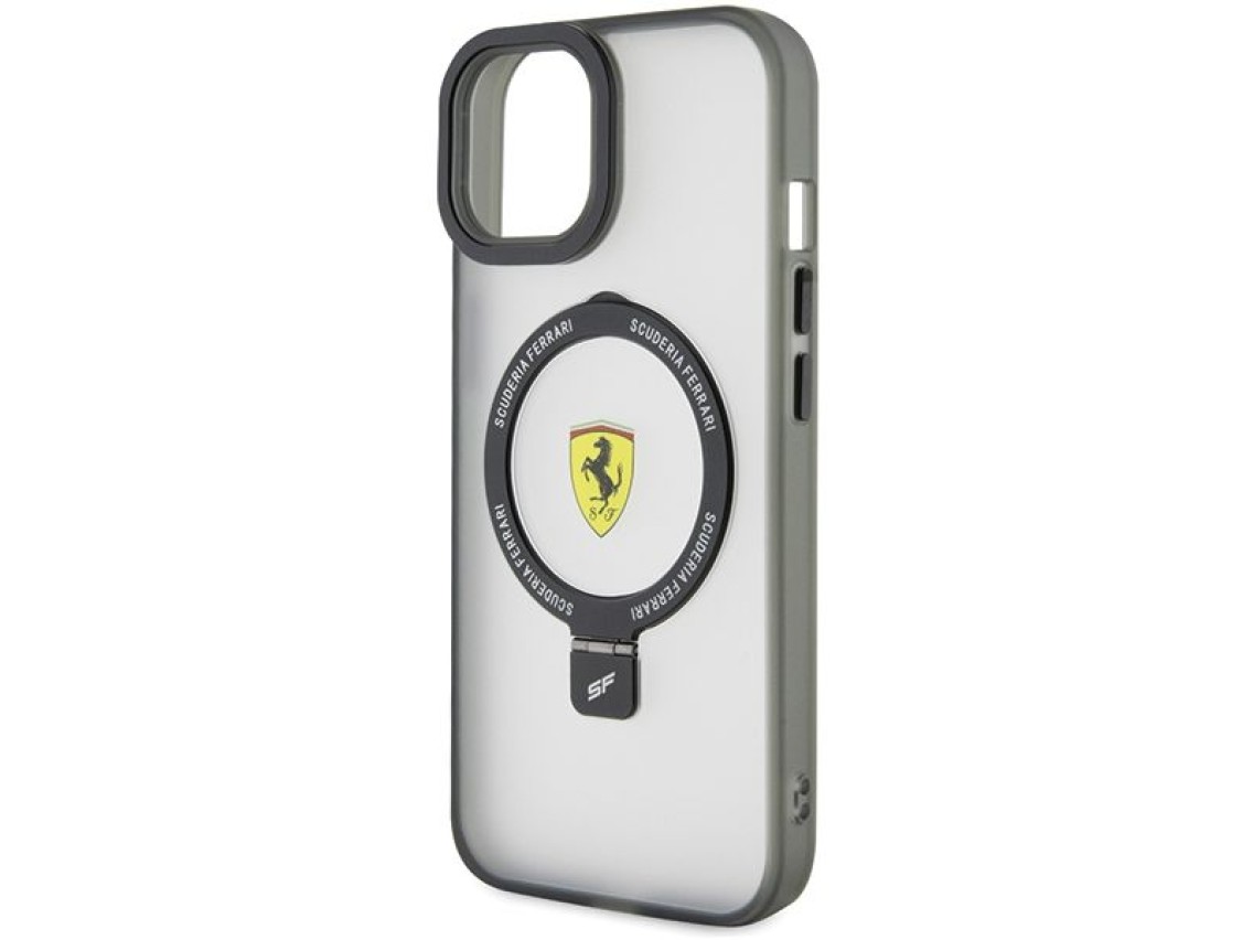 Ferrari Ring Stand 2023 Collection MagSafe Case for iPhone 15 Plus / 14 Plus - Transparent