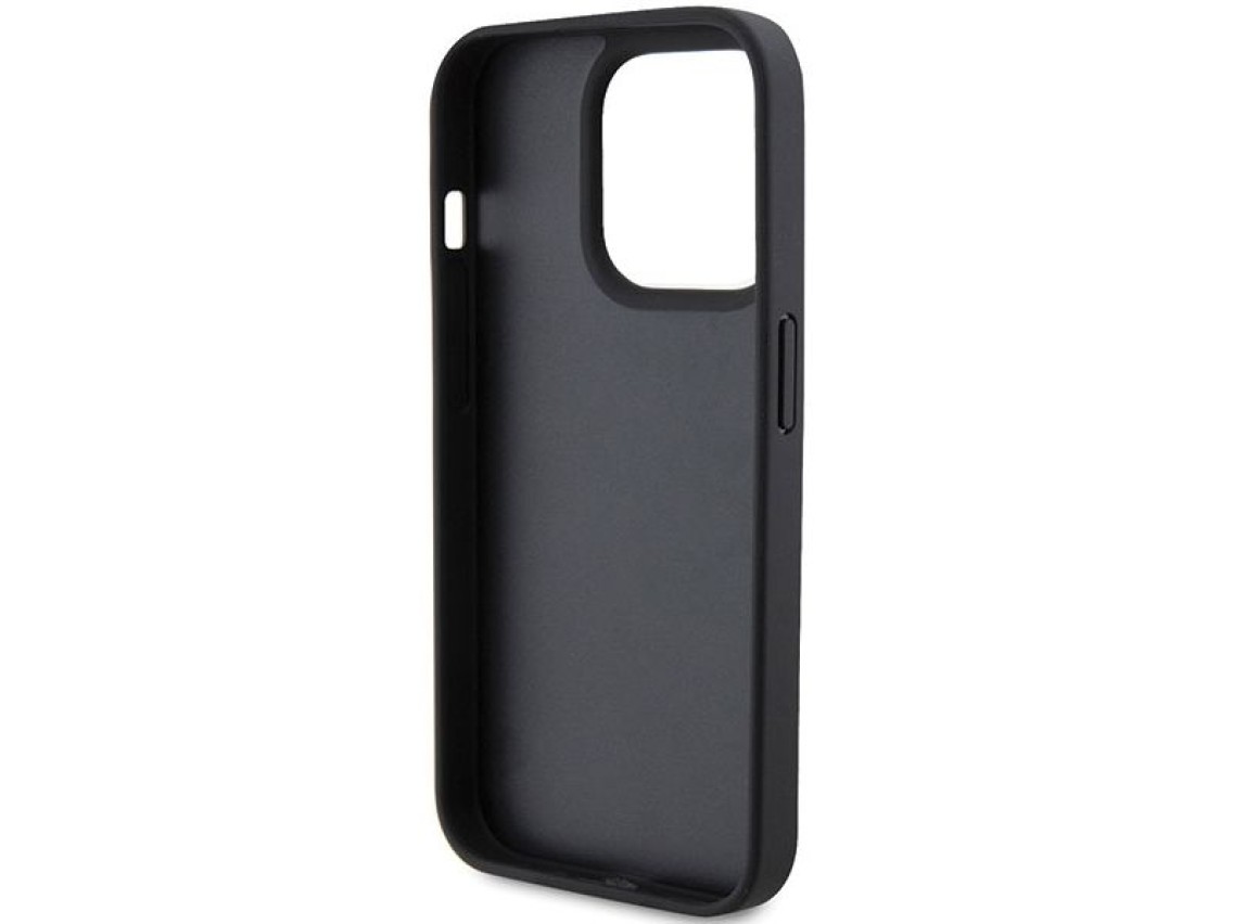 Ferrari Twist Metal Logo case for iPhone 15 Pro - red