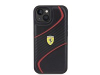 Ferrari FEHCP15SPTWK iPhone 15 6.1" black/black hardcase Twist Metal Logo Ferrari FEHCP15SPTWK iPhone 15 6.1" black/black hardcase Twist Metal Logo