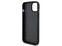 Capa Ferrari Twist Metal Logo para iPhone 15 Plus - preta Capa Ferrari Twist Metal Logo para iPhone 15 Plus - preta