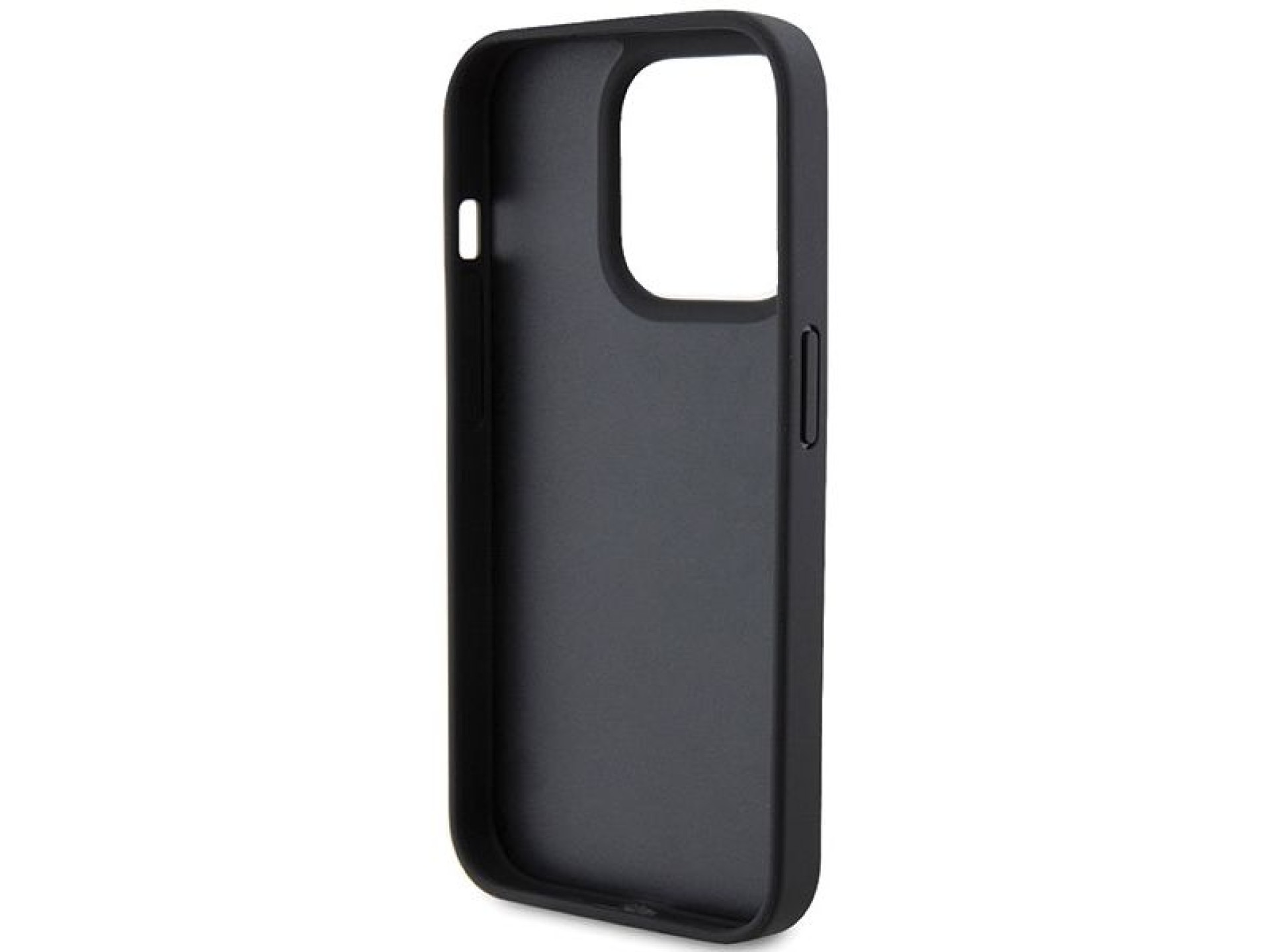 Ferrari Twist Metal Logo case for iPhone 15 Pro - black