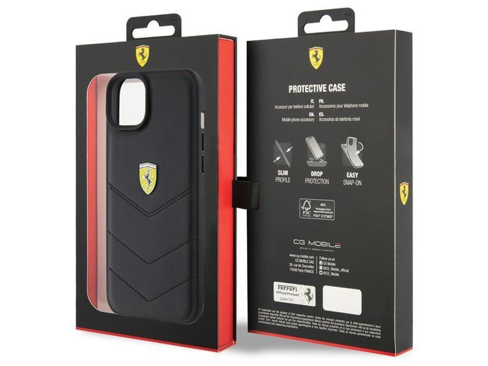 Ferrari FEHCP15MRDUK iPhone 15 Plus 6.7