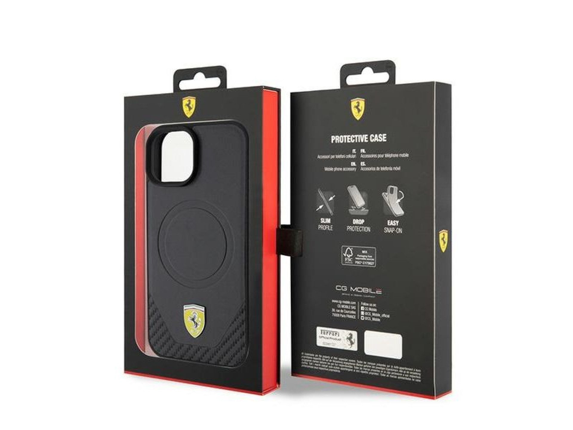 Ferrari FEHMP15SPTEK iPhone 15 6.1