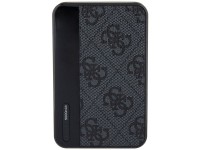 Powerbank Guess 15W GUPB5LP4GEGK 5000mAh negro/negro 4G Cuero Logotipo metálico Powerbank Guess 15W GUPB5LP4GEGK 5000mAh negro/negro 4G Cuero Logotipo metálico