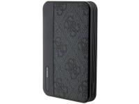 Powerbank Guess 15W GUPB5LP4GEGK 5000mAh negro/negro 4G Cuero Logotipo metálico Powerbank Guess 15W GUPB5LP4GEGK 5000mAh negro/negro 4G Cuero Logotipo metálico