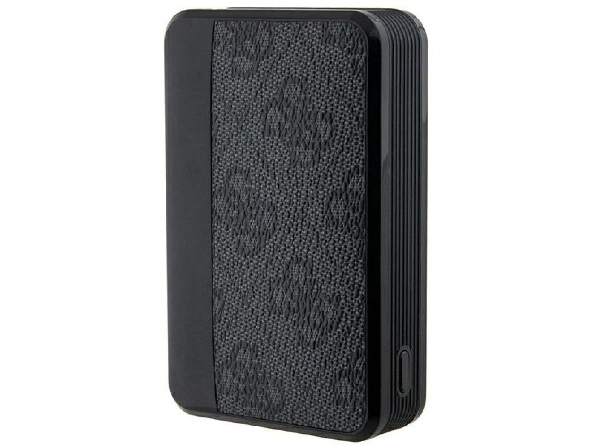 Guess Powerbank 18W GUPB10DP4GEGK 10000mAh black/black 4G Leather Metal Logo