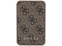 Guess Powerbank 15W GUPB5LP4GEGW 5000mAh brown/brown 4G Leather Metal Logo Guess Powerbank 15W GUPB5LP4GEGW 5000mAh brown/brown 4G Leather Metal Logo