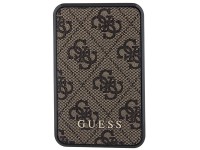 Guess Powerbank 18W GUPB10DP4GEGW 10000mAh brown/brown 4G Leather Metal Logo Guess Powerbank 18W GUPB10DP4GEGW 10000mAh brown/brown 4G Leather Metal Logo