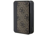 Guess Powerbank 18W GUPB10DP4GEGW 10000mAh brown/brown 4G Leather Metal Logo Guess Powerbank 18W GUPB10DP4GEGW 10000mAh brown/brown 4G Leather Metal Logo