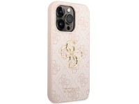 Guess GUHCP15X4GMGPI iPhone 15 Pro Max 6.7" pink/pink hardcase 4G Big Metal Logo Guess GUHCP15X4GMGPI iPhone 15 Pro Max 6.7" pink/pink hardcase 4G Big Metal Logo