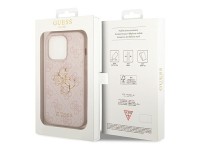 Guess GUHCP15X4GMGPI iPhone 15 Pro Max 6.7" pink/pink hardcase 4G Big Metal Logo Guess GUHCP15X4GMGPI iPhone 15 Pro Max 6.7" pink/pink hardcase 4G Big Metal Logo