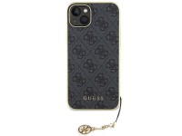 Funda Guess 4G Charms Collection para iPhone 15 Plus - gris Funda Guess 4G Charms Collection para iPhone 15 Plus - gris