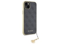 Funda Guess 4G Charms Collection para iPhone 15 Plus - gris Funda Guess 4G Charms Collection para iPhone 15 Plus - gris