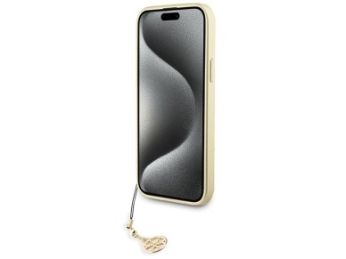Guess 4G Charms Collection case for iPhone 15 Plus - gray Guess 4G Charms Collection case for iPhone 15 Plus - gray